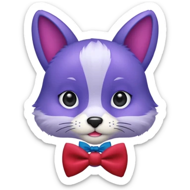 Bonnie(blue) from the Five Nights At Freddy's movie sticker