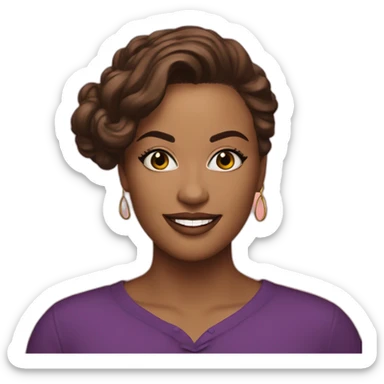 Natasha nice nice sticker