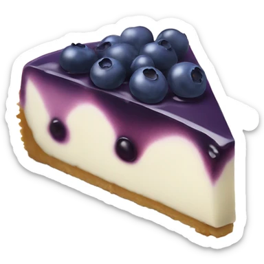 blueberry cheesecake sticker