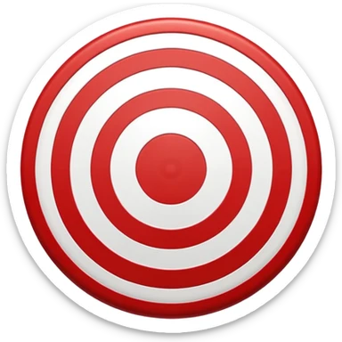 Target symbol  sticker