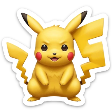 Pikachu sticker