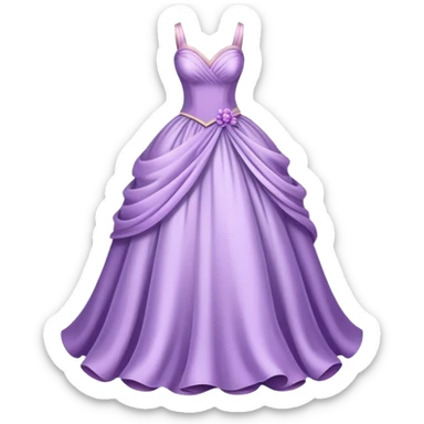 ball gown lilac sticker