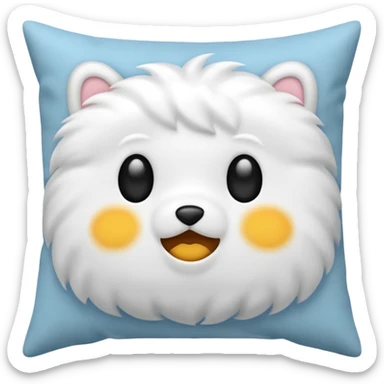 Pillow sticker