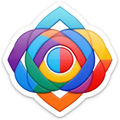 frame with art sticker