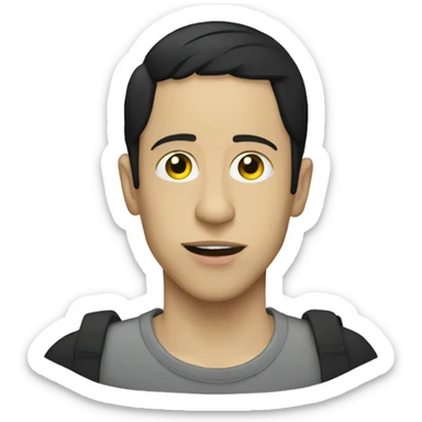 Emoji del cantante canserbero sticker
