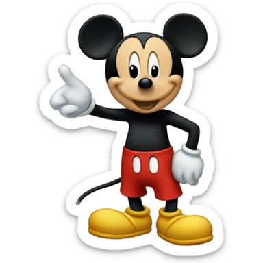 Mickey Mouse  sticker