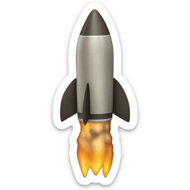 blunt that looks like rocket sticker