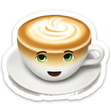 Latte  sticker