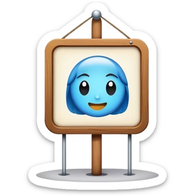 Text 'ANA' on Signboard sticker