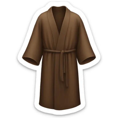 Brown robe sticker