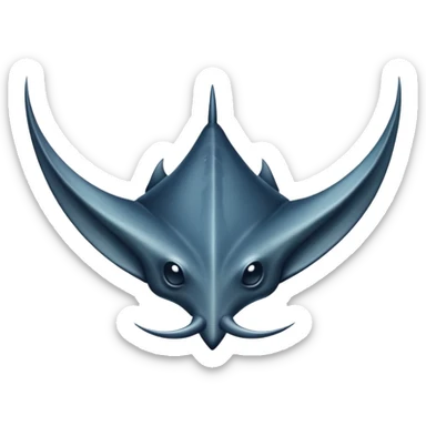 Evil stingray sticker