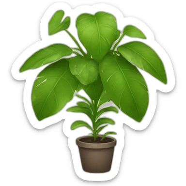 Plante sticker