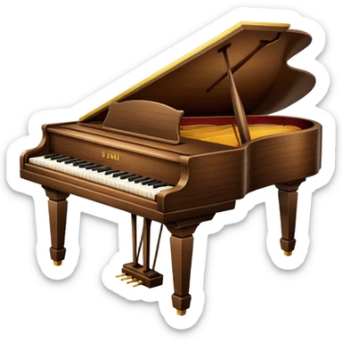 Piano sticker