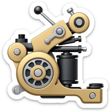 tattoo machine sticker