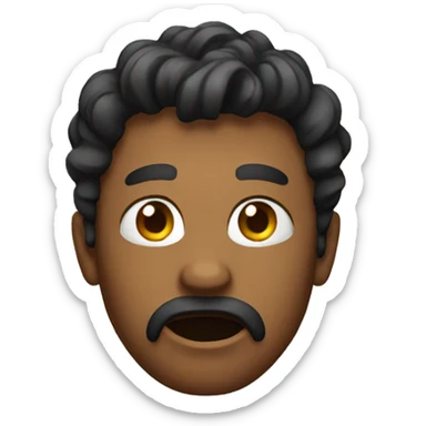 trouble emoji sticker