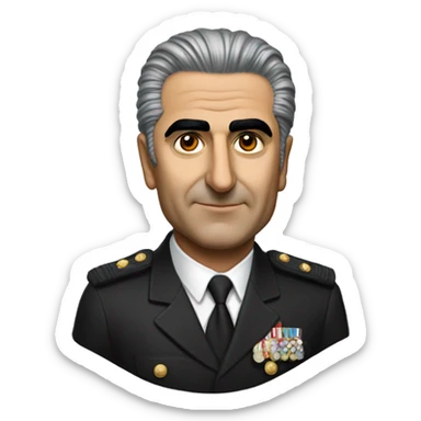 reza pahlavi sticker