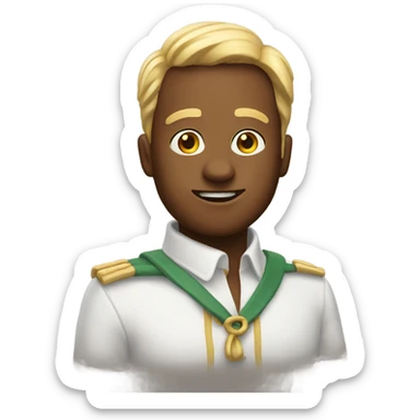 emoji saludando sticker