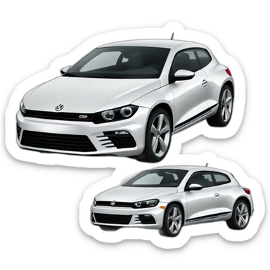 Volkswagen scirocco sticker