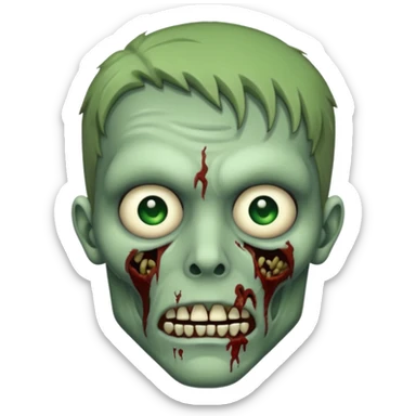 Zombie pfp sticker