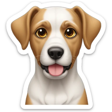 Perro tenista  sticker