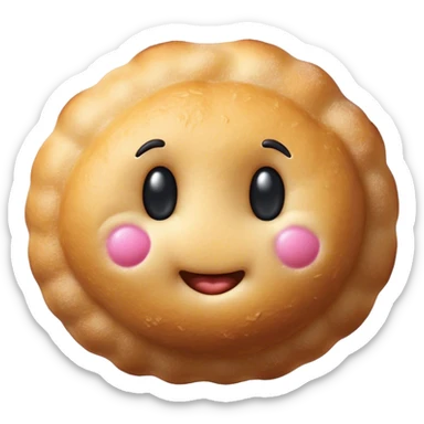 Cinematic Realistic Bu√±uelo Dessert Emoji, showcasing a fluffy, deep-fried dough ball dusted with sugar rendered with lifelike textures and warm, festive lighting. sticker