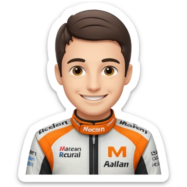 Oscar Piastri sticker