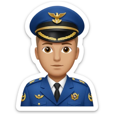 captain boytory321 from kosovo sticker