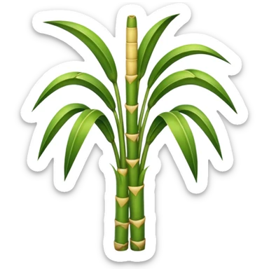 Sugarcane sticker