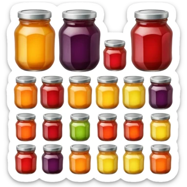 Jam Jars sticker