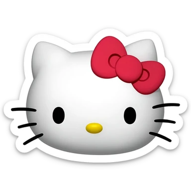 Hello kitty sticker