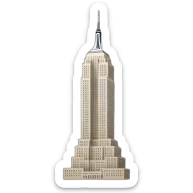 Empire state Building sticker