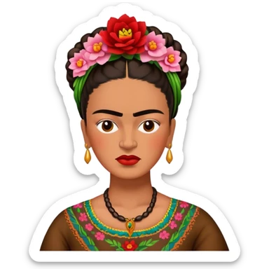 Frida kahlo sticker