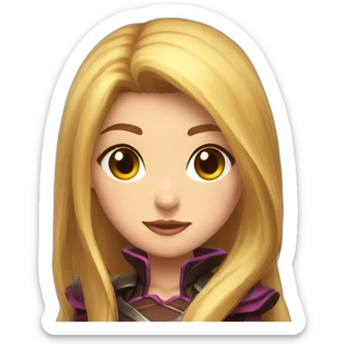 Katarina league of legends sticker