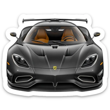 Koenigsegg gemera sticker
