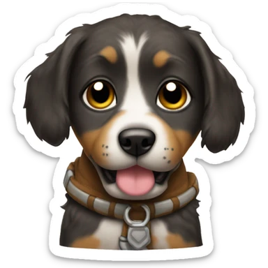 Boba pup sticker