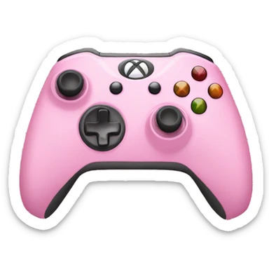 Pink Xbox controller  sticker