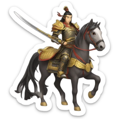Lu bu sticker