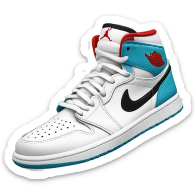 Jordan 1 shoe sticker