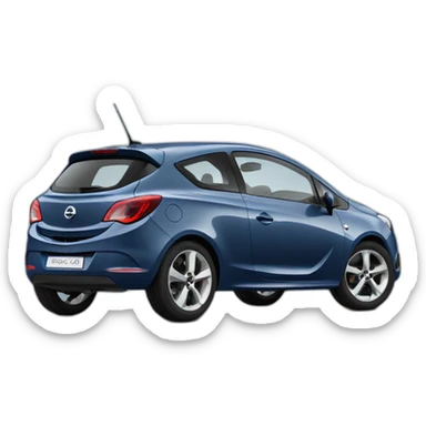 Opel corsa 2016 sticker