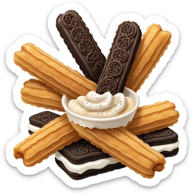 churros oreo sticker