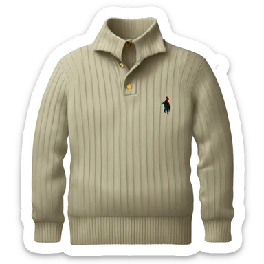 Ralph Lauren polo sweater sticker