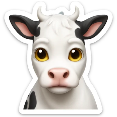 Cat cow  sticker