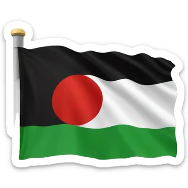 Northern alliance flag emoji in Afghanistan  sticker