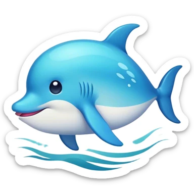 Aestetic oceán animol sticker