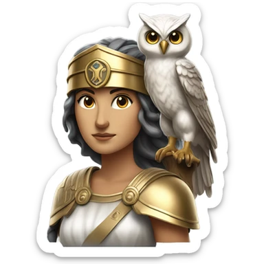 Athena grant sticker