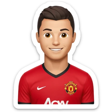 I want cristiano Ronaldo 2008 united sticker