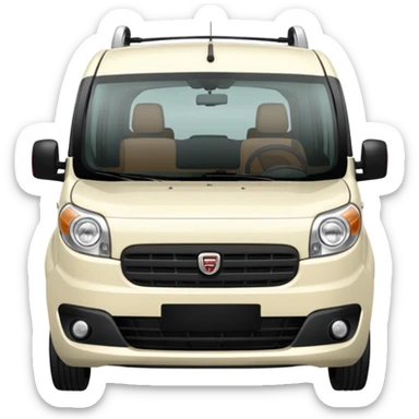 Fiat doblo sağ ön farı sticker