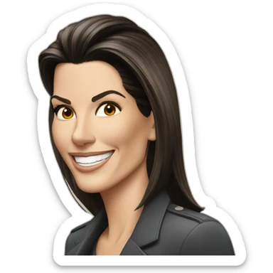 sandra bullock sticker