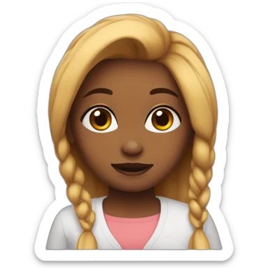 Cute-uwugirl sticker