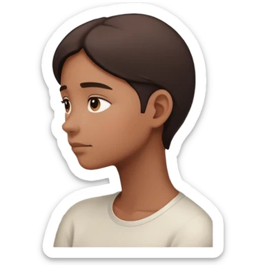 intimate moment by the window sticker